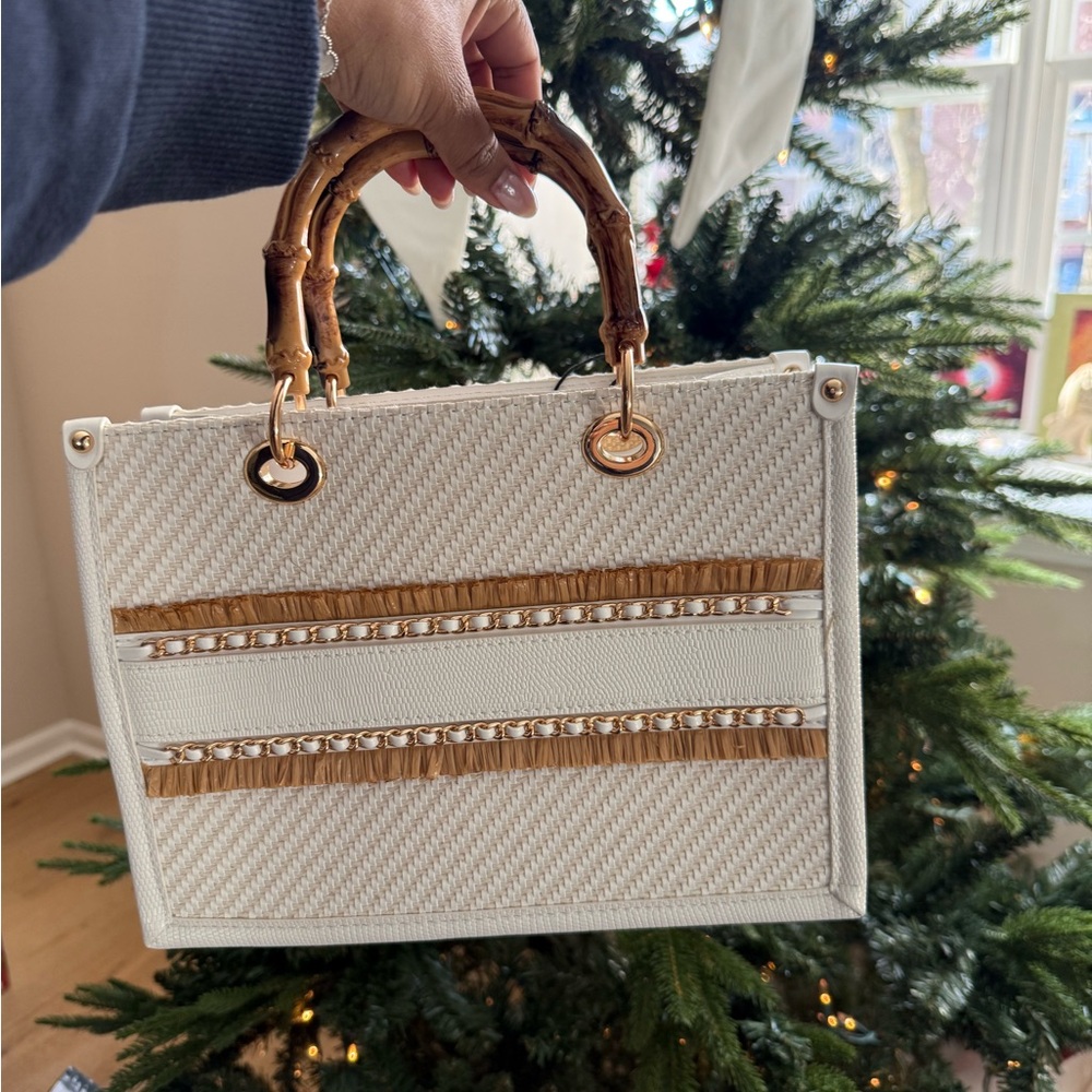 Aldo tweed bag